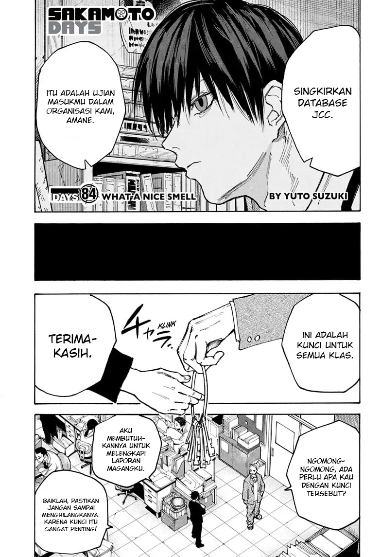Sakamoto Days Chapter 84 page 1