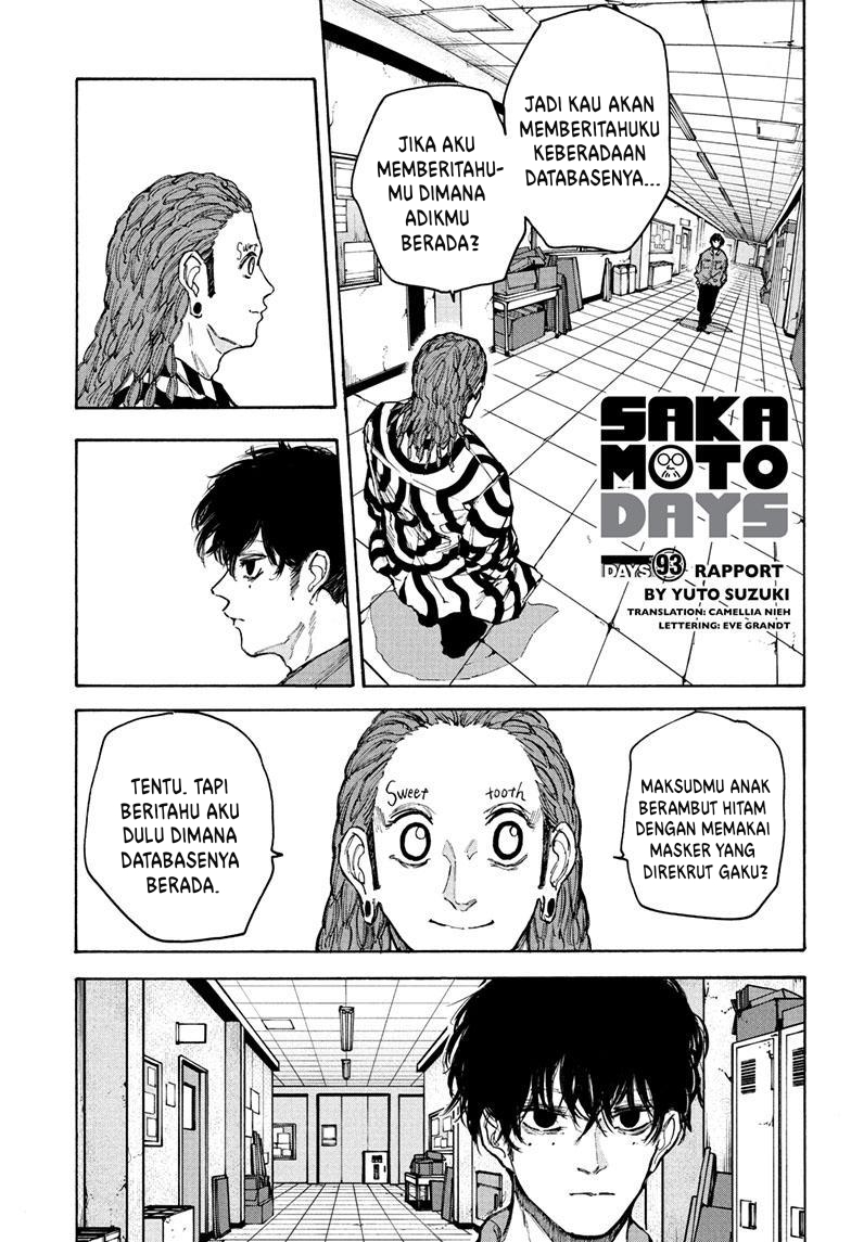 Sakamoto Days Chapter 93 page 1