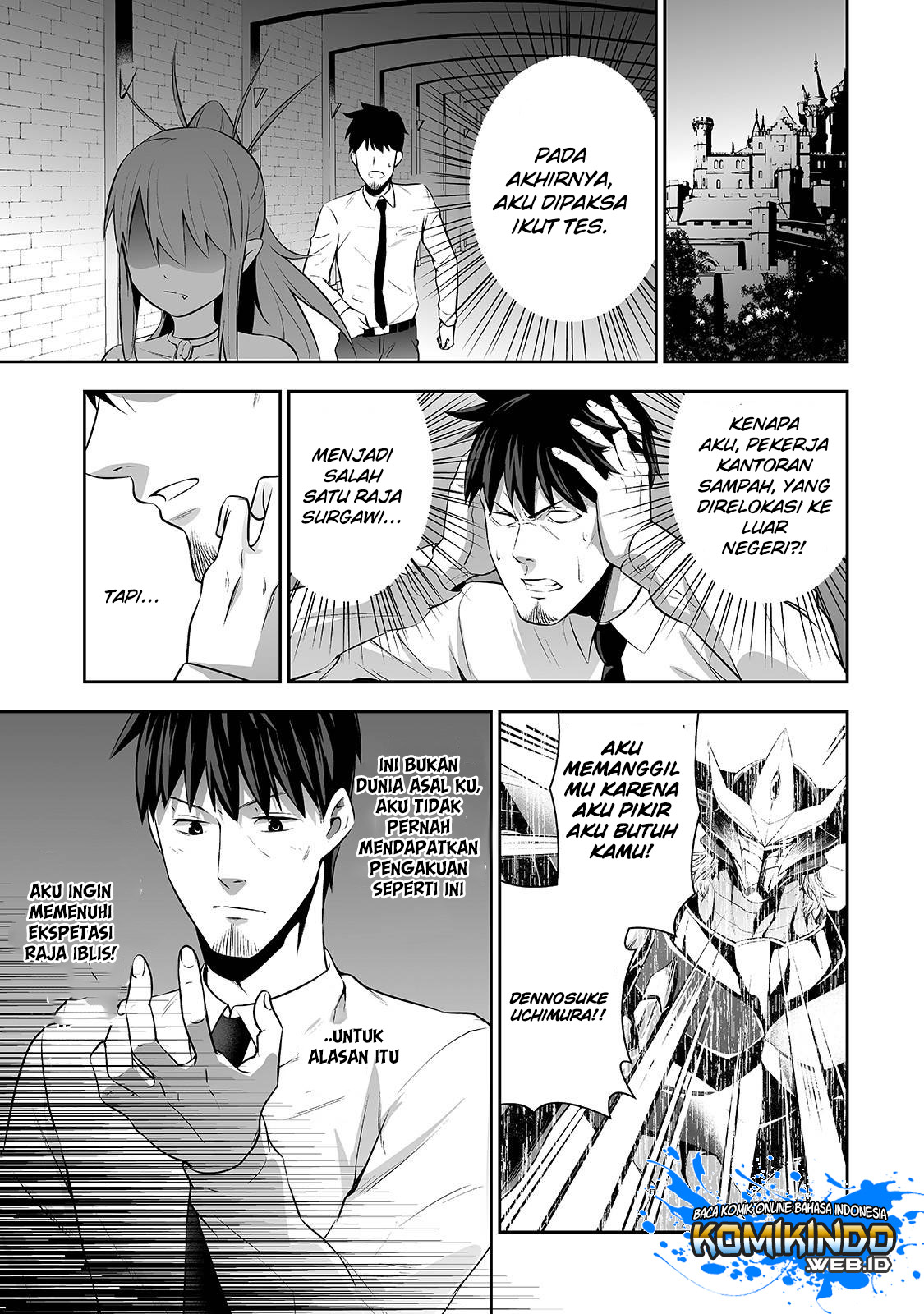 Salaryman Ga Isekai Ni Ittara Shitennou Ni Natta Hanashi Chapter 2 page 3