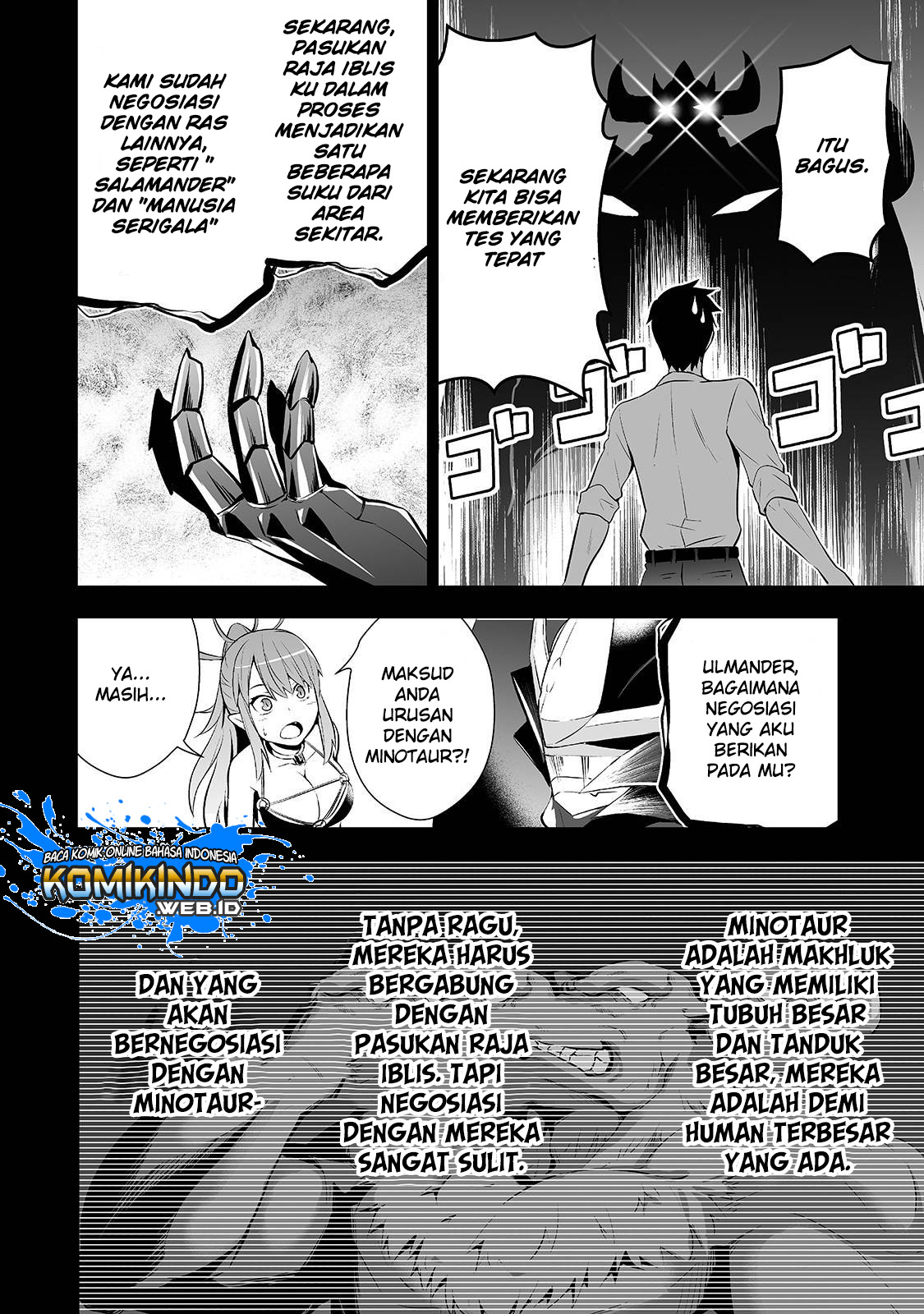 Salaryman Ga Isekai Ni Ittara Shitennou Ni Natta Hanashi Chapter 2 page 4