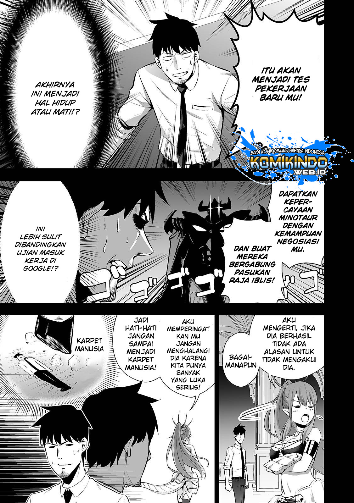 Salaryman Ga Isekai Ni Ittara Shitennou Ni Natta Hanashi Chapter 2 page 5