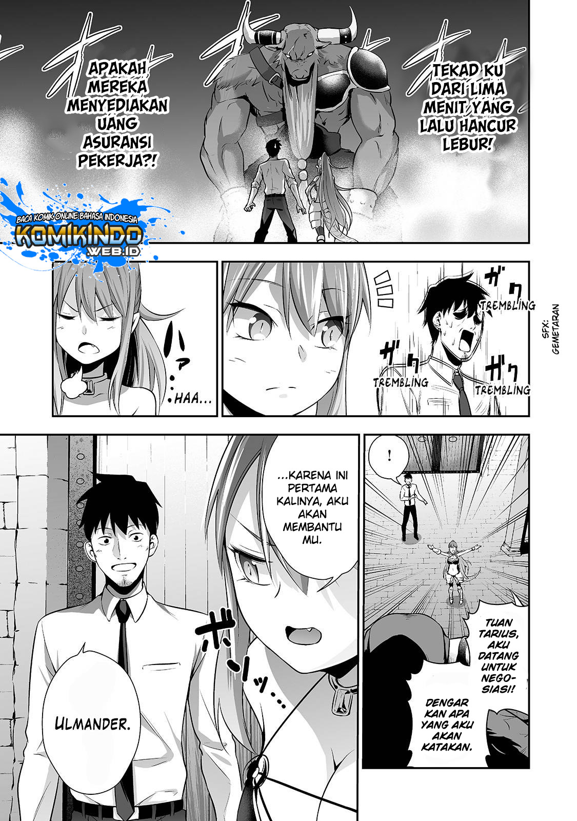 Salaryman Ga Isekai Ni Ittara Shitennou Ni Natta Hanashi Chapter 2 page 9
