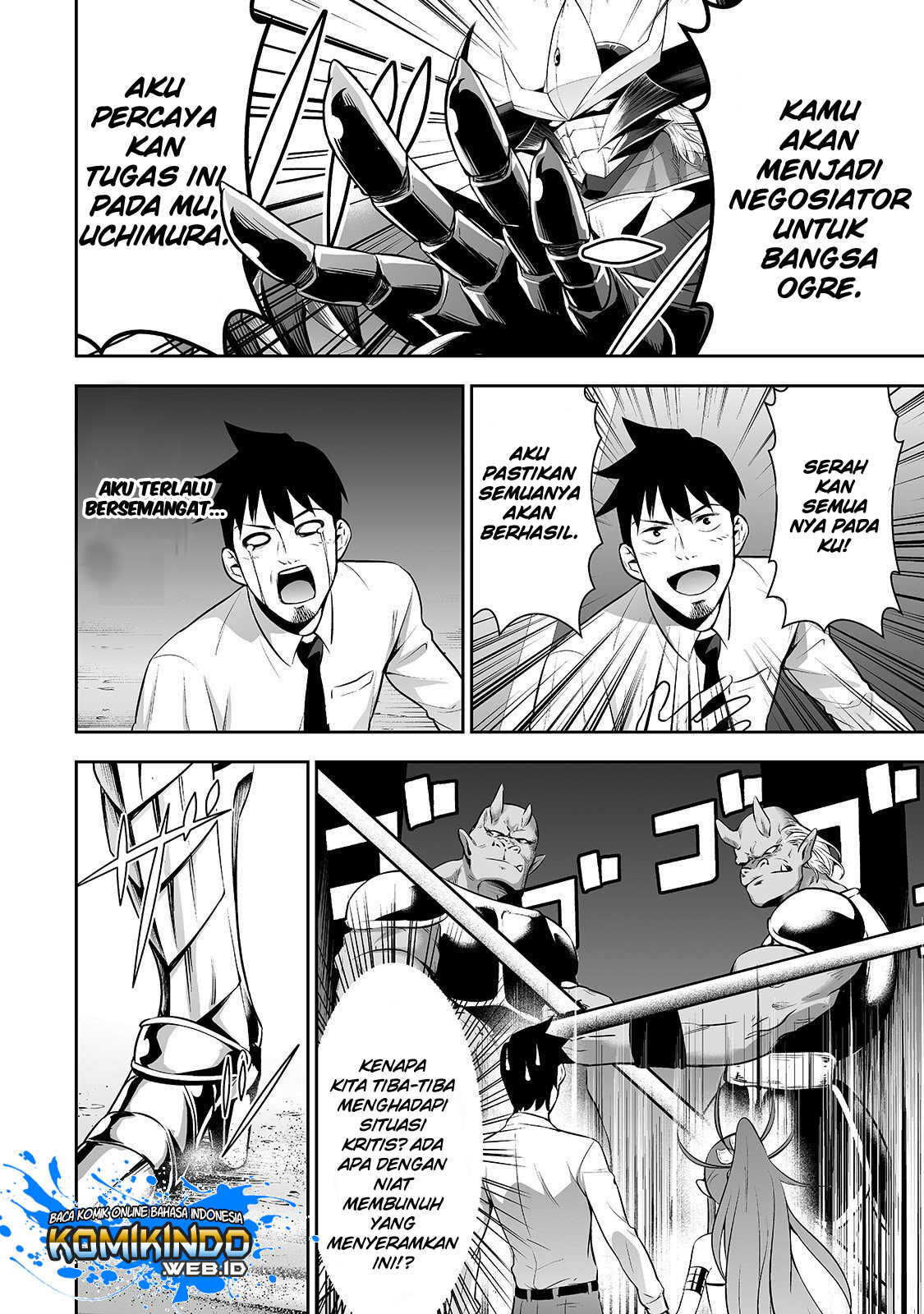 Salaryman Ga Isekai Ni Ittara Shitennou Ni Natta Hanashi Chapter 4 page 4