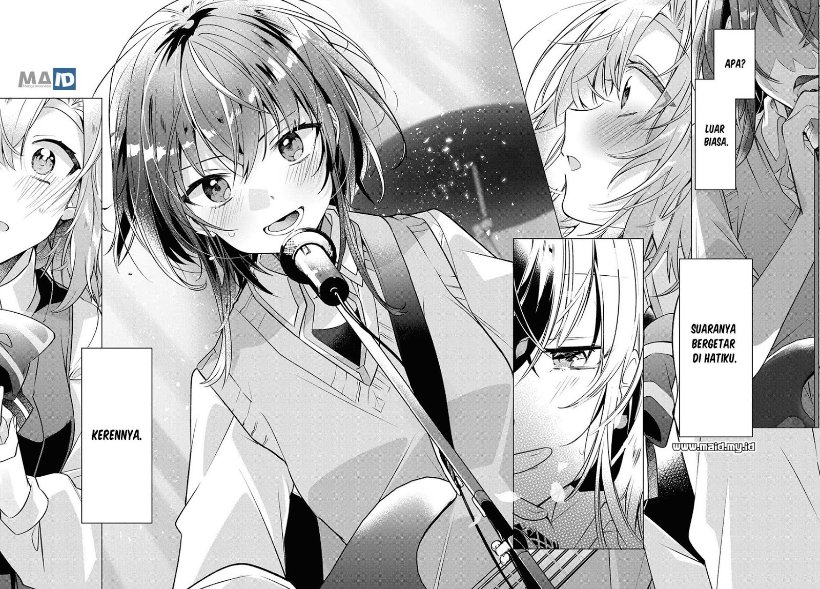 Sasayaku you ni koi wo utau Chapter 1 page 10