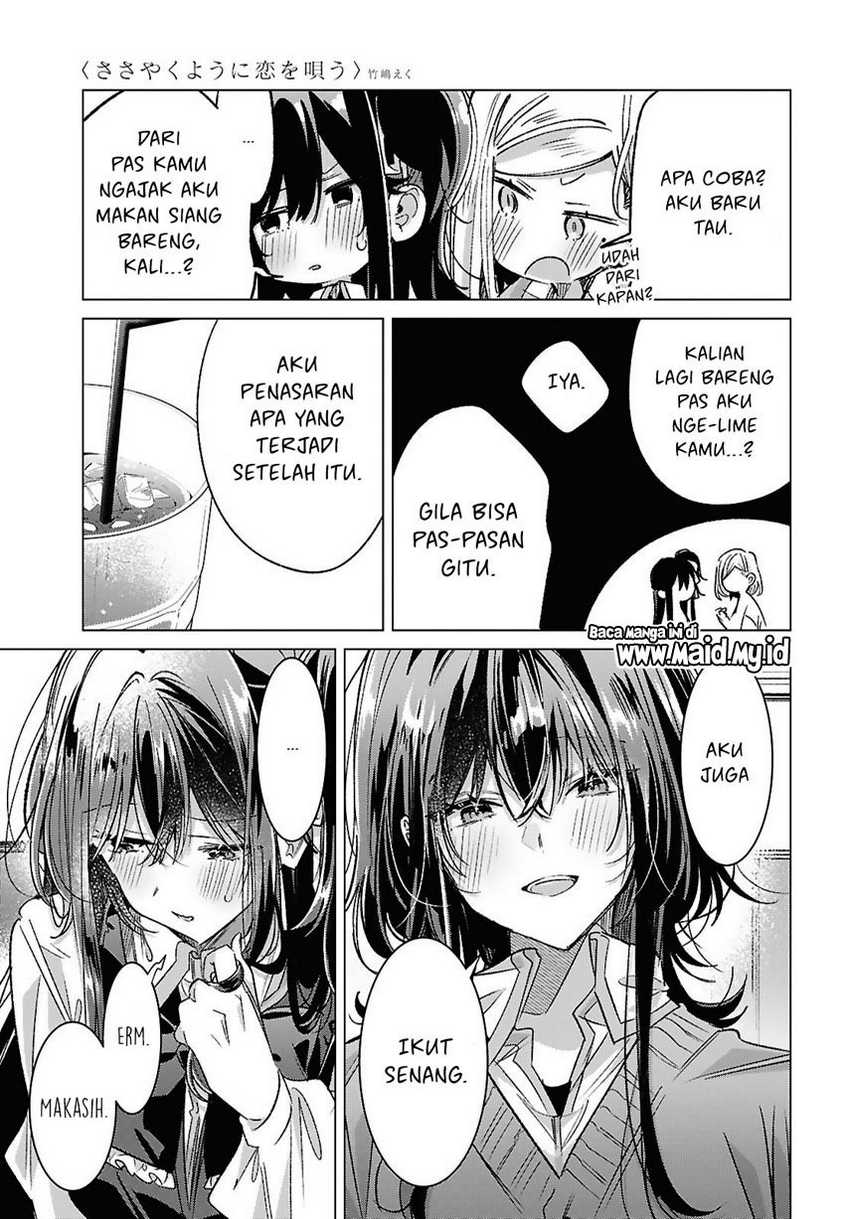 Sasayaku you ni koi wo utau Chapter 54 page 10