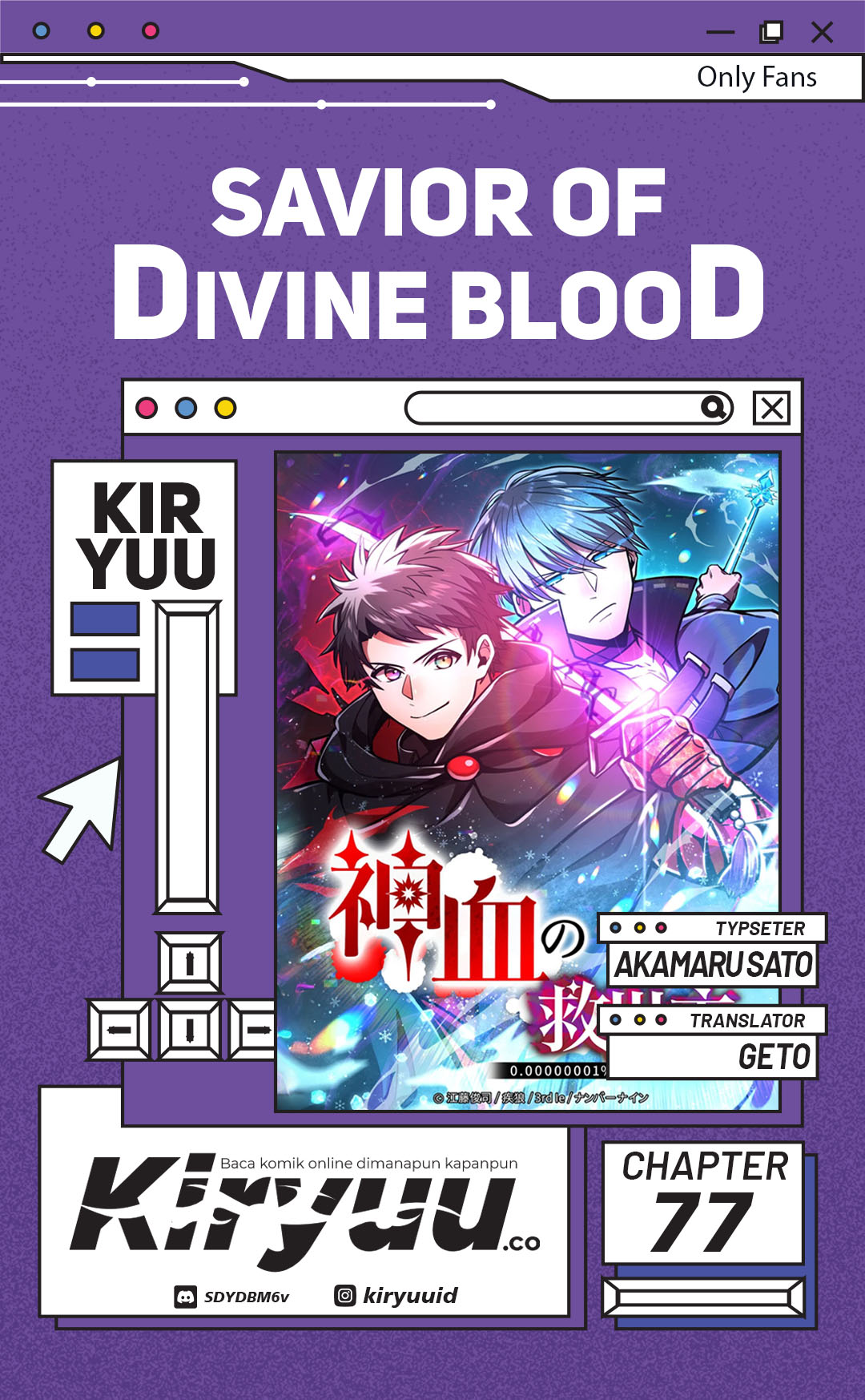 Savior of Divine Blood ~Draw Out 0.00000001% to Become the Strongest~ Chapter 77 page 0