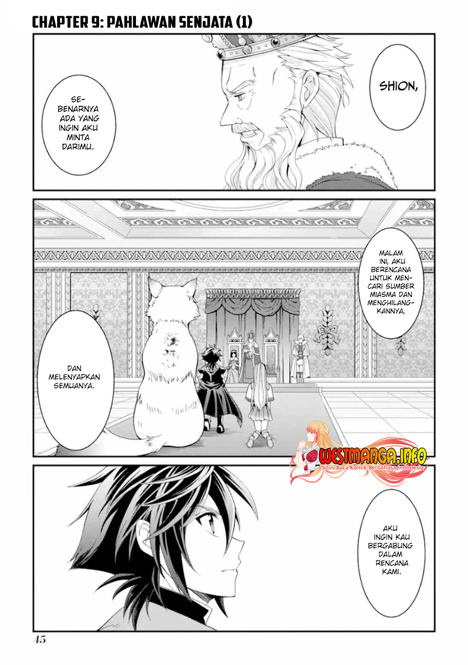 Shikkoku tsukai no saikyo yusha nakama zen’in ni uragira retanode saikyo no mamono Chapter 9c page 1