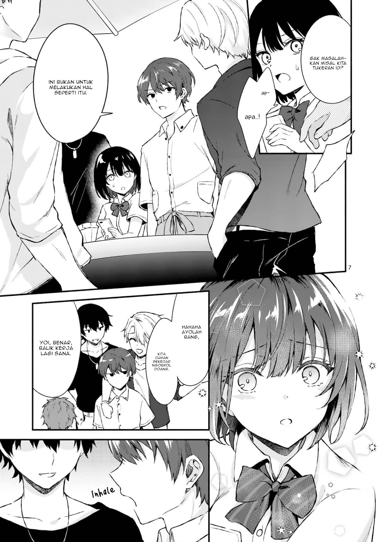 Shiotaiou no Sato-san ga Ore ni dake Amai Chapter 1 page 6