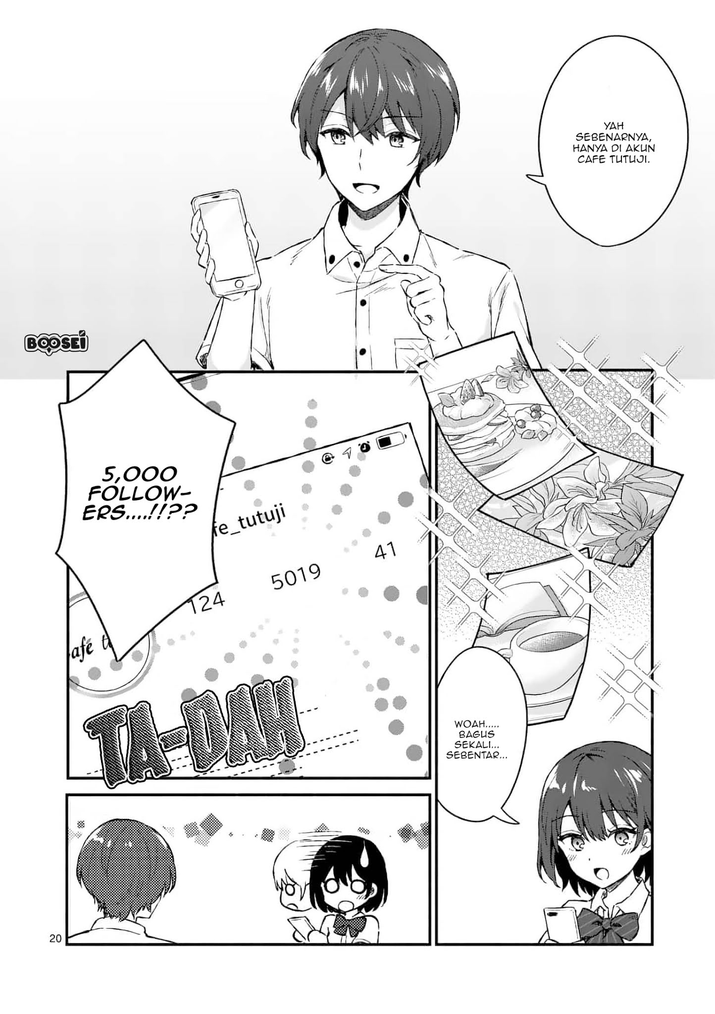 Shiotaiou no Sato-san ga Ore ni dake Amai Chapter 1 page 19