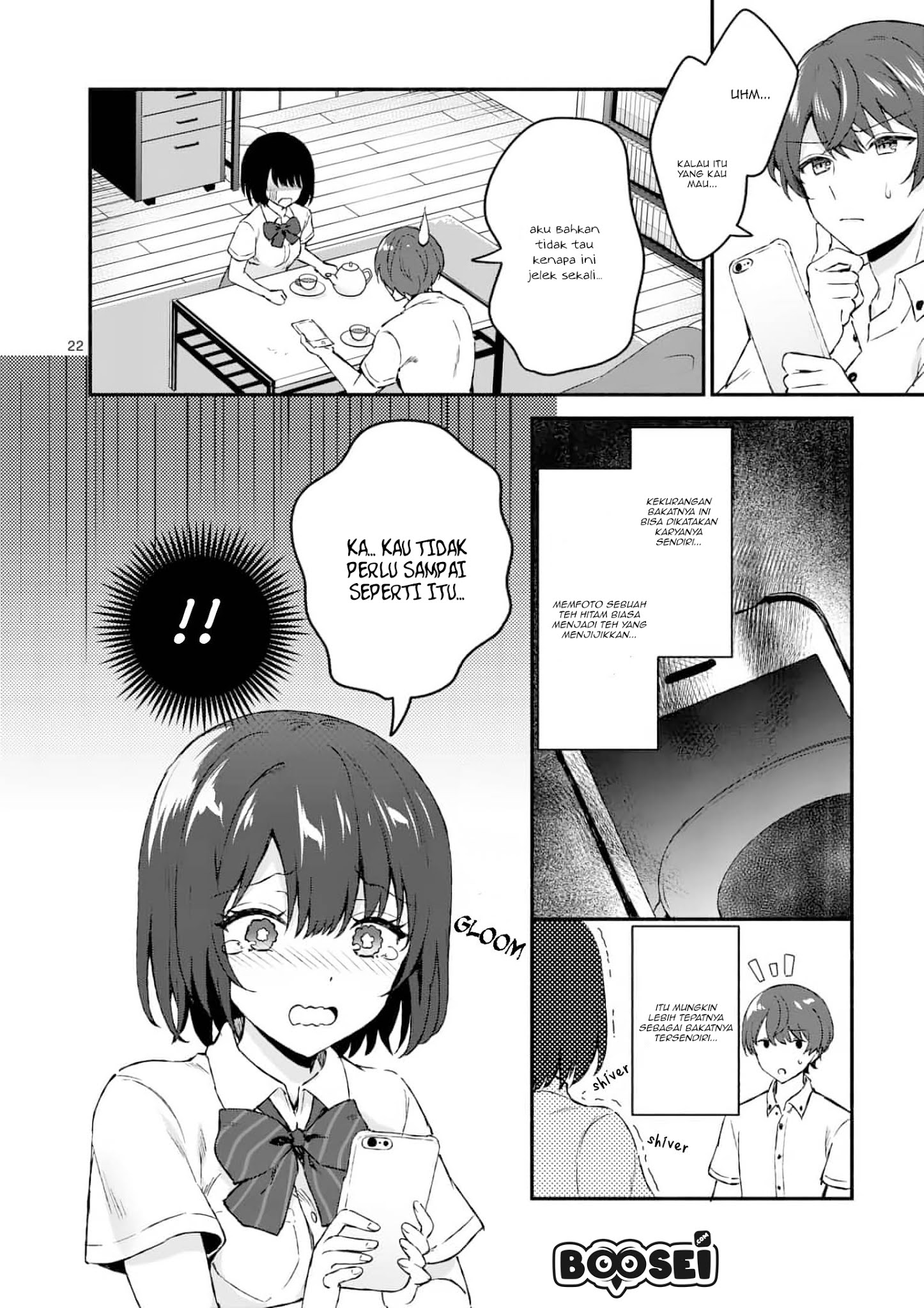 Shiotaiou no Sato-san ga Ore ni dake Amai Chapter 1 page 21