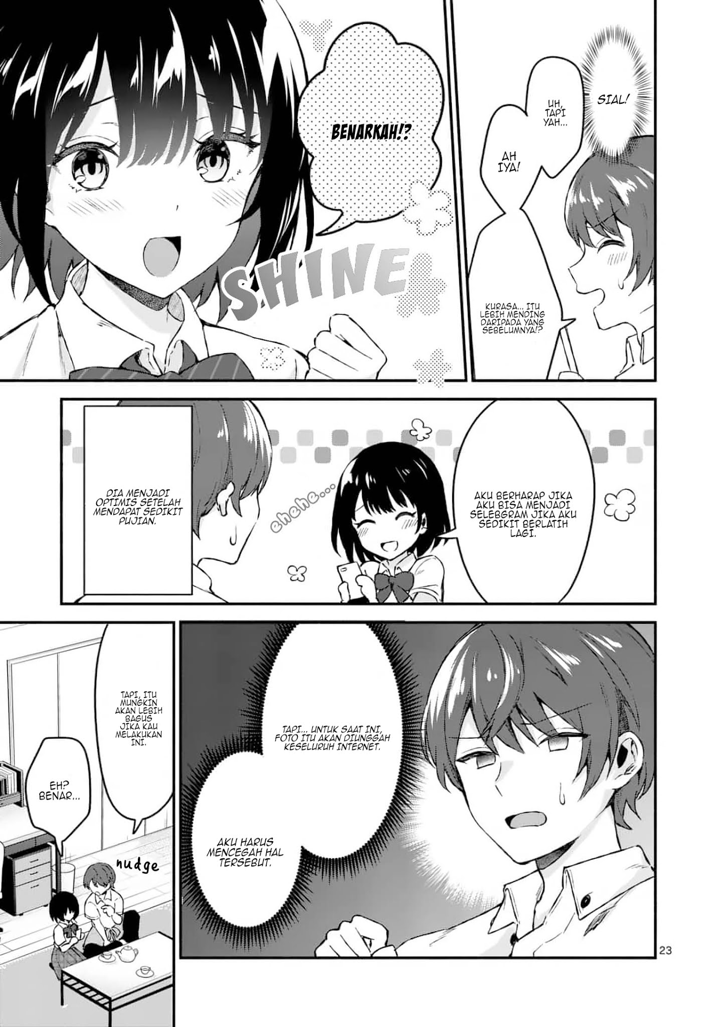 Shiotaiou no Sato-san ga Ore ni dake Amai Chapter 1 page 22