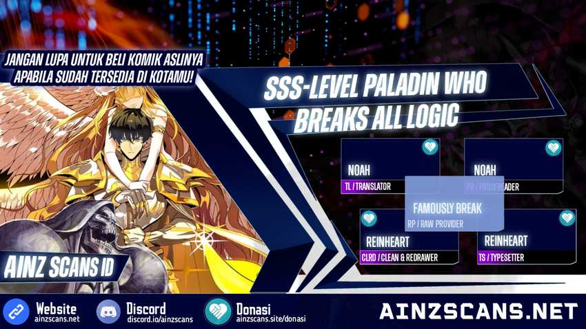 SSS-level Paladin Who Breaks All Logic Chapter 10 page 0