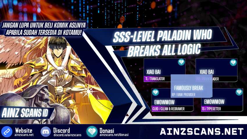 SSS-level Paladin Who Breaks All Logic Chapter 22 bahasa Indonesia page 0