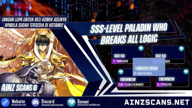 SSS-level Paladin Who Breaks All Logic Chapter 26 bahasa Indonesia page 0