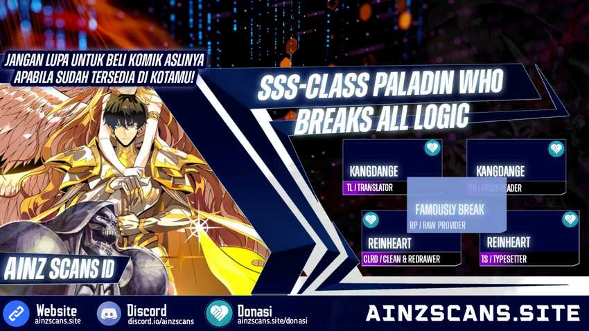 SSS-level Paladin Who Breaks All Logic Chapter 3 bahasa Indonesia page 0
