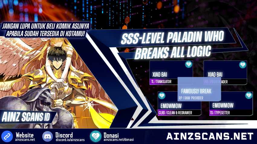 SSS-level Paladin Who Breaks All Logic Chapter 30 bahasa Indonesia page 0