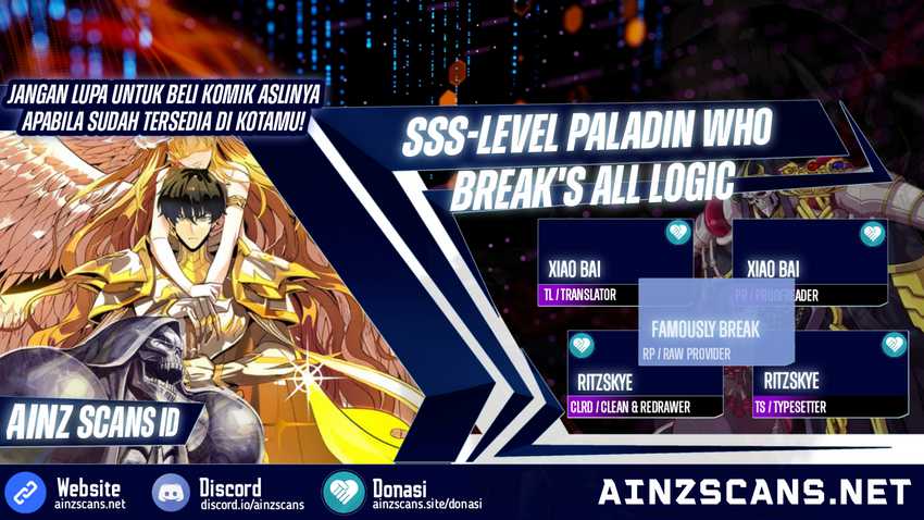 SSS-level Paladin Who Breaks All Logic Chapter 37 page 0