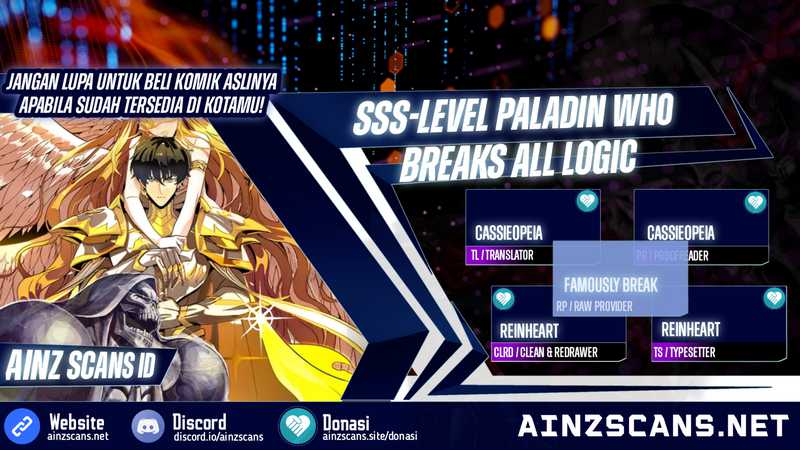 SSS-level Paladin Who Breaks All Logic Chapter 4 bahasa Indonesia page 0