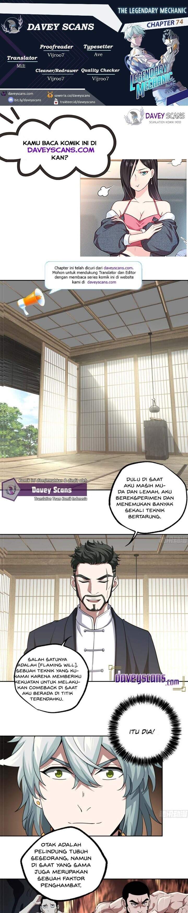 Super Mechanic (The Legendary Mechanic) Chapter 74 page 0