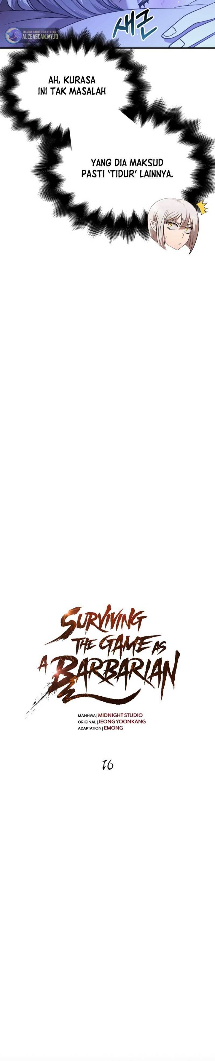Survive as a Barbarian in the Game Chapter 16 page 14