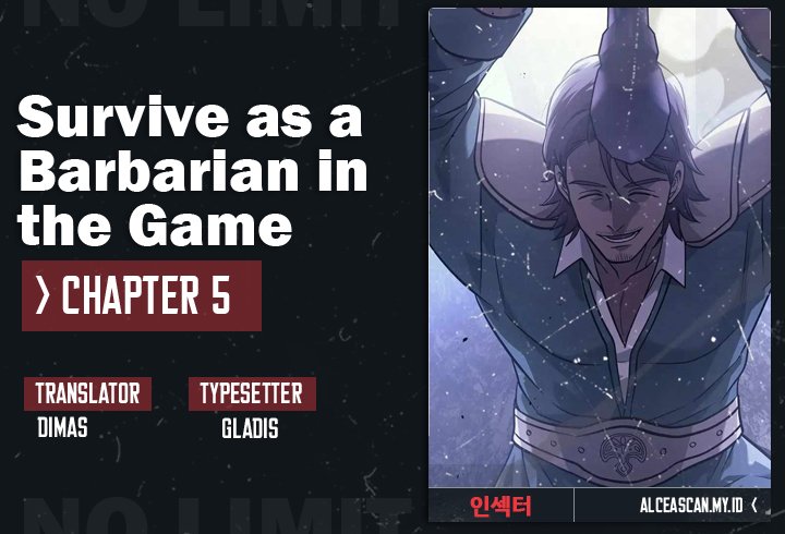 Survive as a Barbarian in the Game Chapter 5 page 0