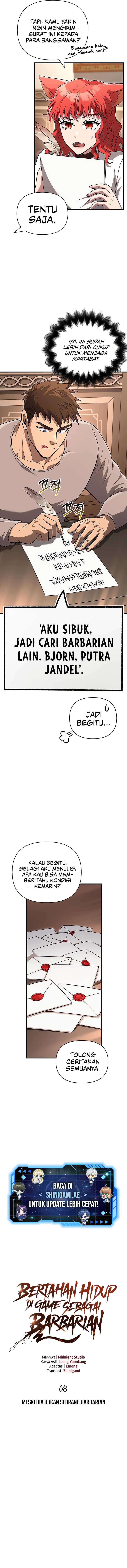 Survive as a Barbarian in the Game Chapter 68 page 2