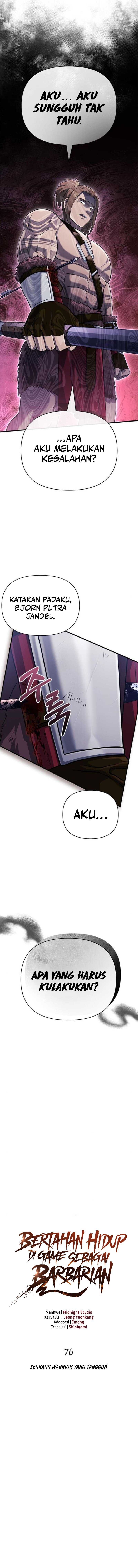 Survive as a Barbarian in the Game Chapter 76 page 6
