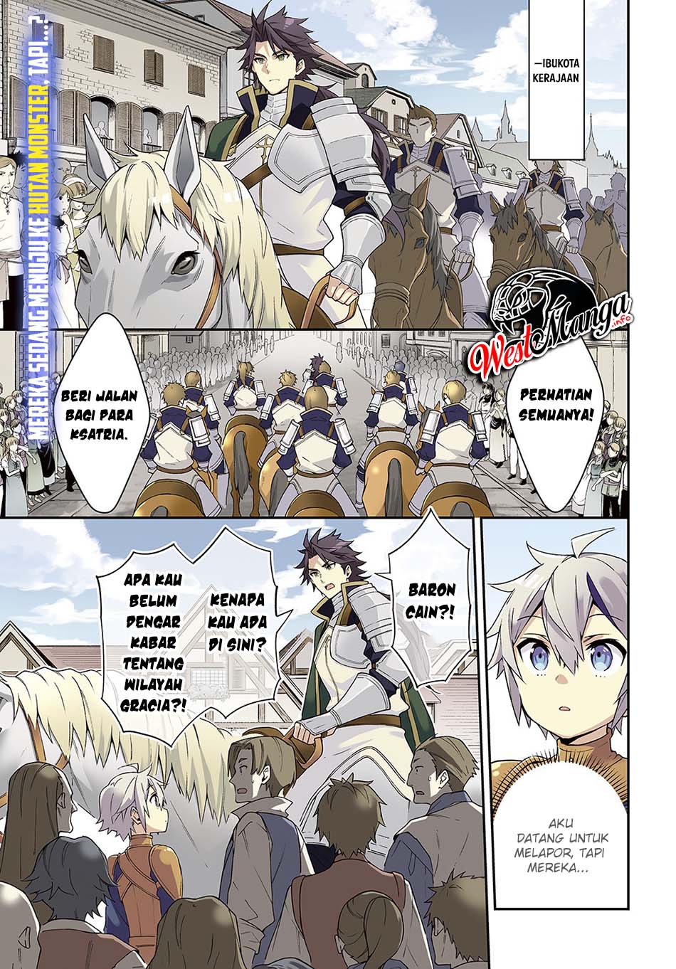 Tensei Kizoku no Isekai Boukenroku ~Jichou wo Shiranai Kamigami no Shit Chapter 32 page 1
