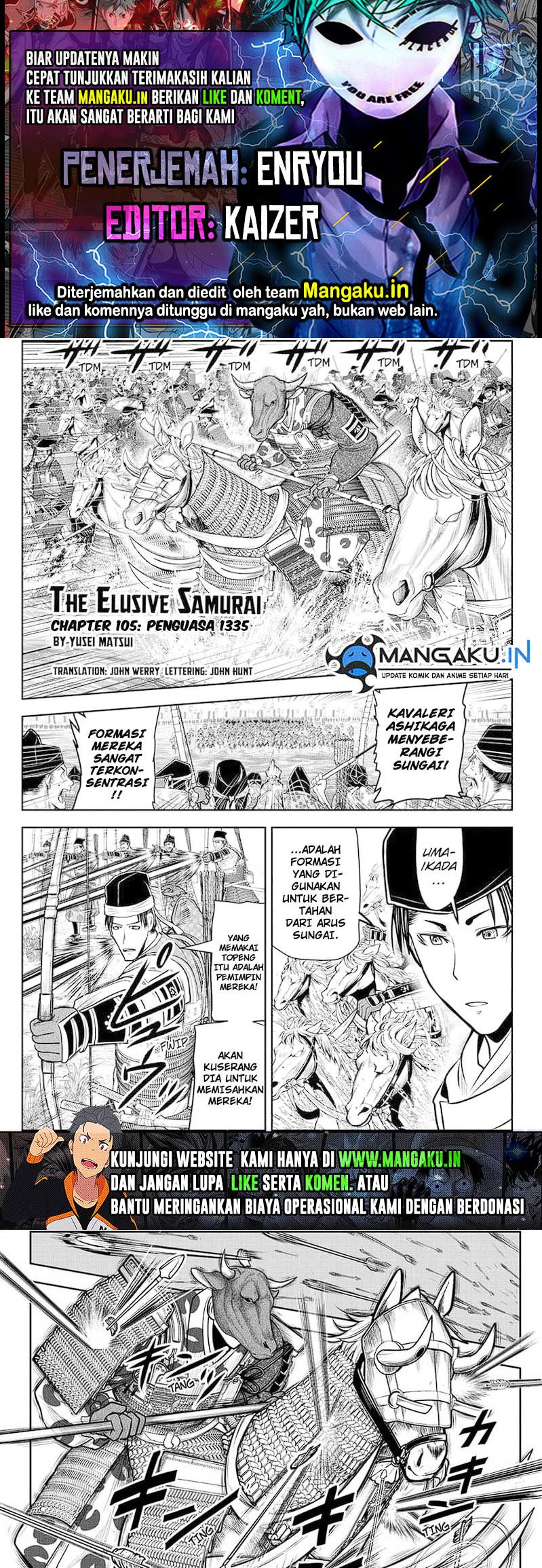 The Elusive Samurai Chapter 105 page 0