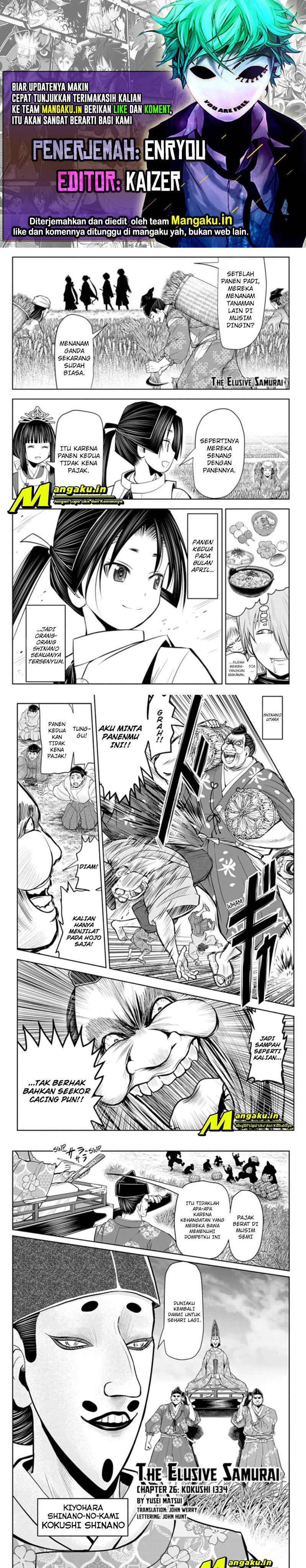 The Elusive Samurai Chapter 26 page 0