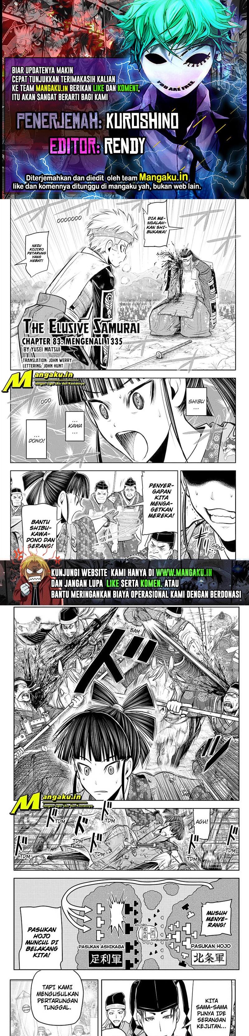 The Elusive Samurai Chapter 83 page 0