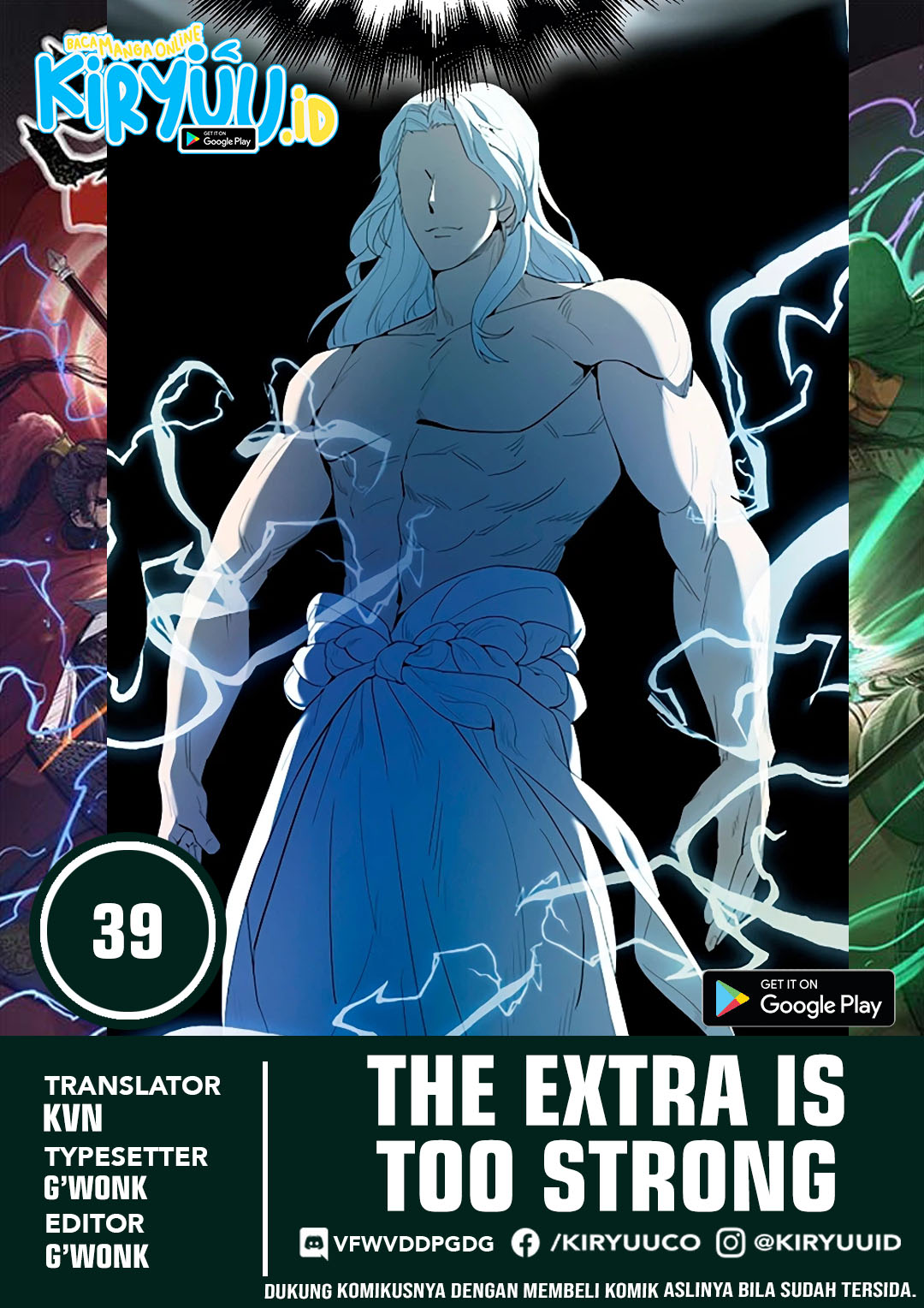 The Extra is Too Strong Chapter 39 page 0