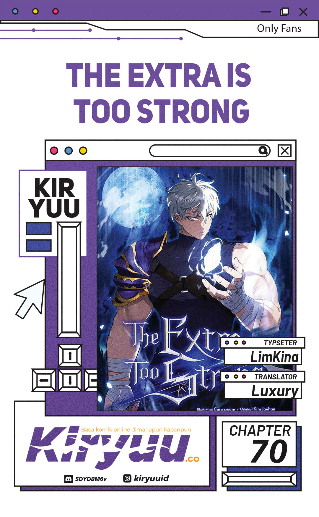 The Extra is Too Strong Chapter 70 page 0