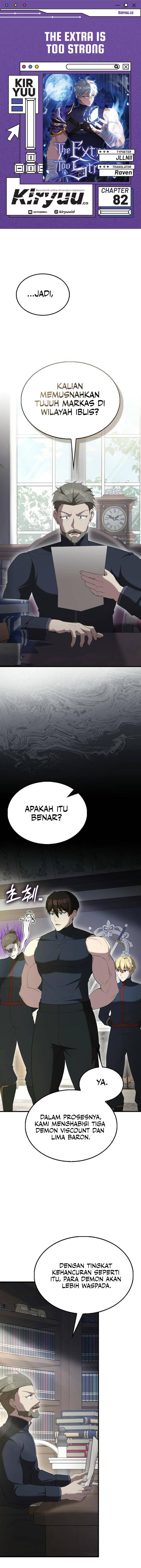 The Extra is Too Strong Chapter 82 page 0