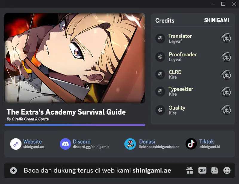 The Extra’s Academy Survival Guide Chapter .1 Prolog page 0