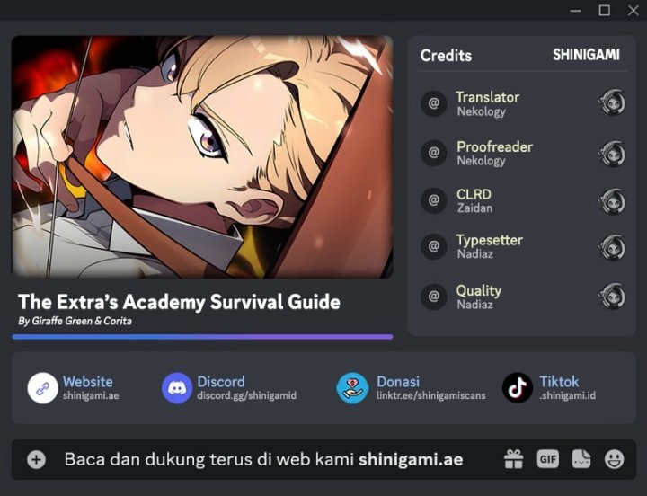 The Extra’s Academy Survival Guide Chapter 71 page 0
