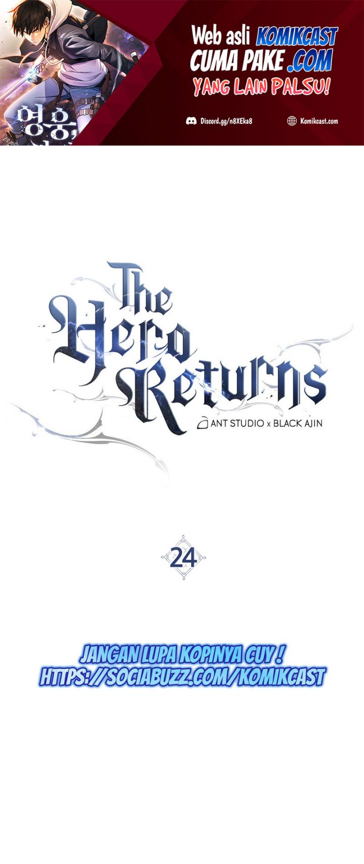 The Hero Returns Chapter 24 page 1