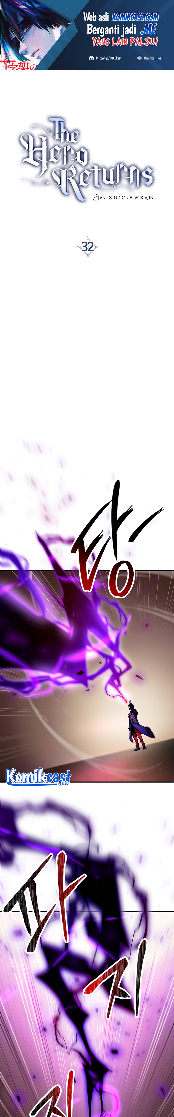 The Hero Returns Chapter 32 page 1