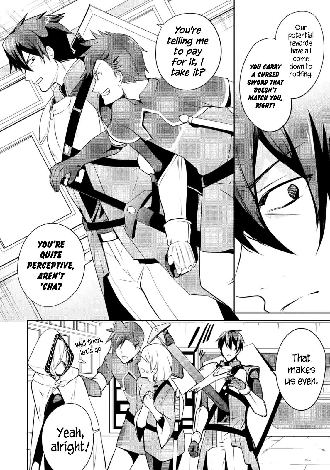 The Labyrinth Raids of the Ultimate Tank ~The Tank Possessing a Rare 9,999 Endurance Skill was Expelled from the Hero Party~ Chapter 1.2 page 10