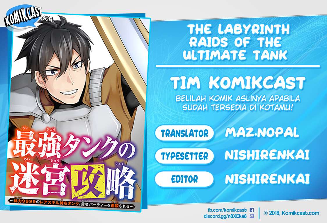 The Labyrinth Raids of the Ultimate Tank ~The Tank Possessing a Rare 9,999 Endurance Skill was Expelled from the Hero Party~ Chapter 5.3 page 0