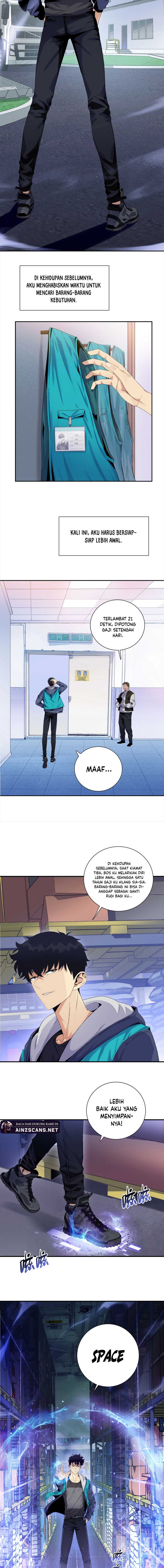The Last All-Knowing Man Collected Trillions of Stuff from Day One Chapter 1 page 8