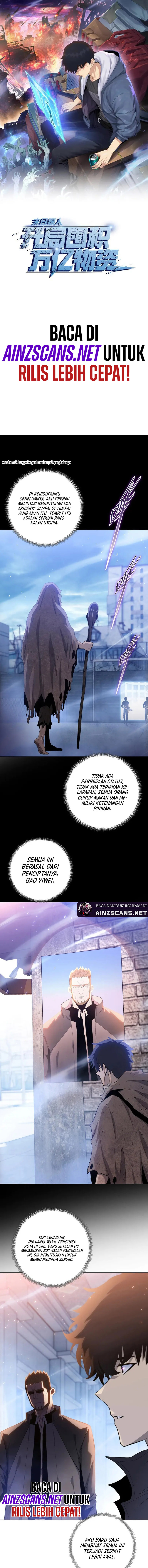 The Last All-Knowing Man Collected Trillions of Stuff from Day One Chapter 34 bahasa Indonesia page 3