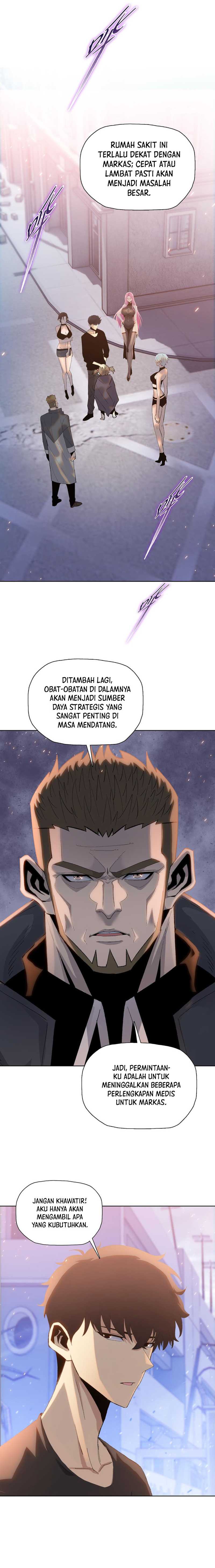 The Last All-Knowing Man Collected Trillions of Stuff from Day One Chapter 44 bahasa Indonesia page 1