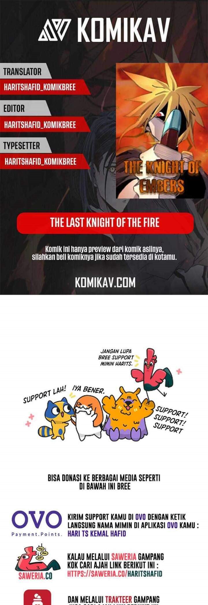 The Last Knight Of The Fire Chapter 13 page 0