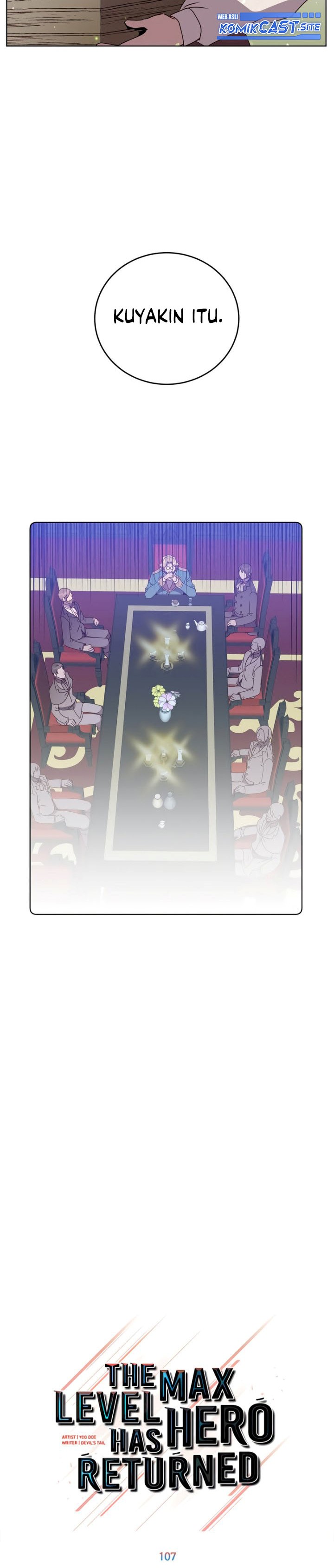 The MAX leveled hero will return! Chapter 107 page 8