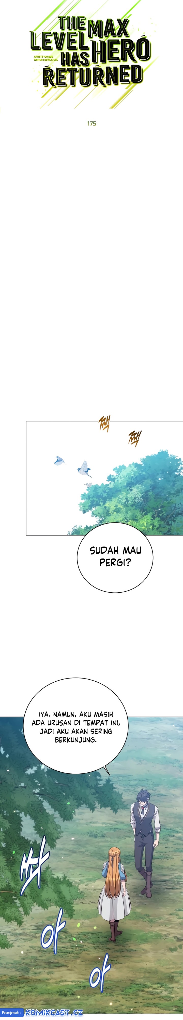 The MAX leveled hero will return! Chapter 175 page 13