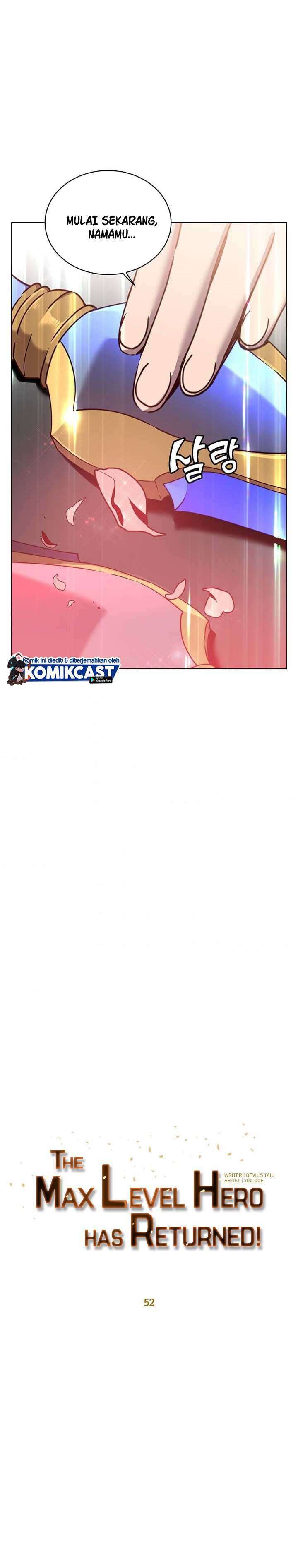 The MAX leveled hero will return! Chapter 52 page 3