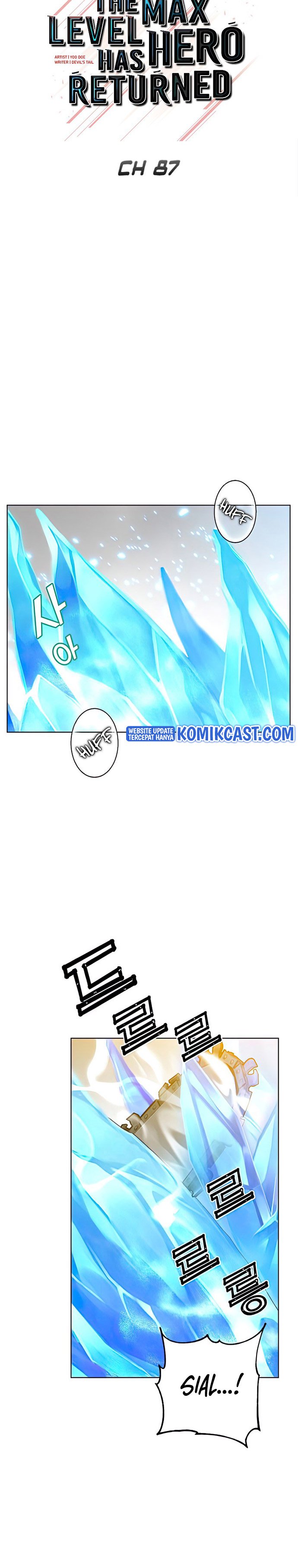 The MAX leveled hero will return! Chapter 87 page 9
