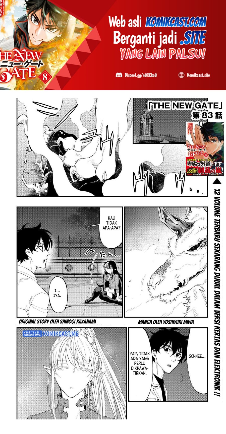 The New Gate Chapter 83 page 1