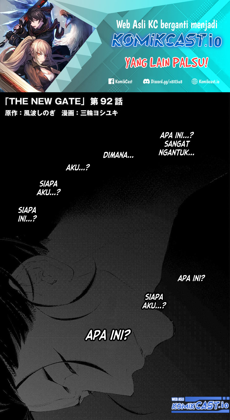 The New Gate Chapter 92 page 1